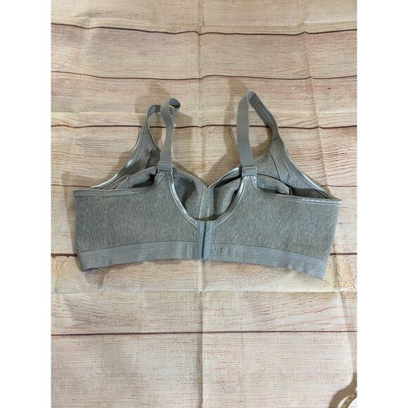 Cacique Women's Grey Wireless Soft Cup Plus Size T Shirt Bra - 44DD - Picture 7 of 10